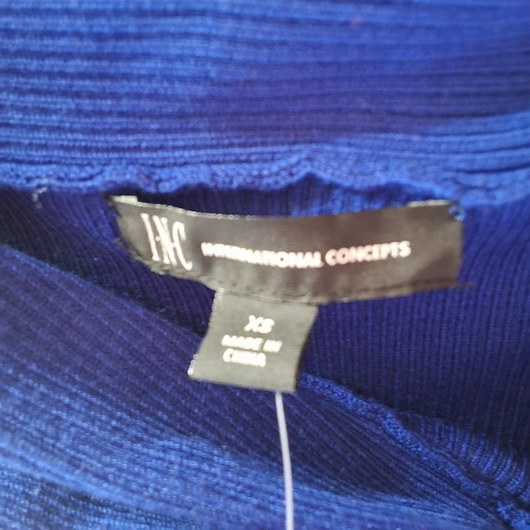 NWT INC EMBELLISHED OFF THE SHOULDER SWEATER - Picture 6 of 11